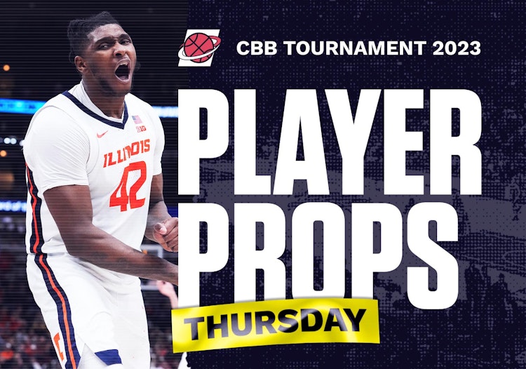 March Madness Player Props & Parlay, Thursday March 16, 2023