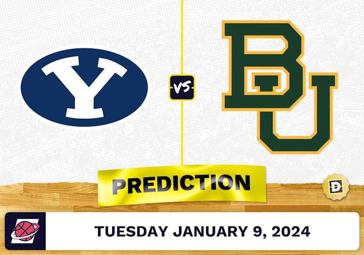 BYU vs. Baylor Prediction, Odds, College Basketball Picks  [1/9/2024]