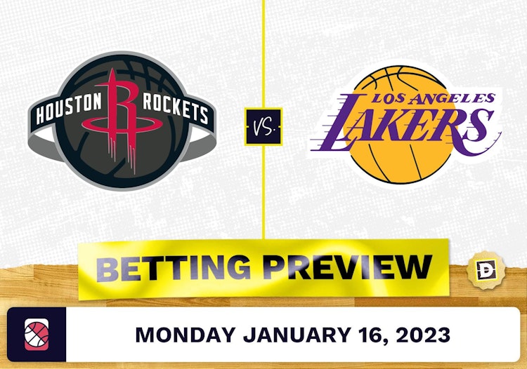 Rockets vs. Lakers Prediction and Odds - Jan 16, 2023