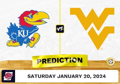 Kansas vs. West Virginia Prediction, Odds, College Basketball Picks [1/20/2024]