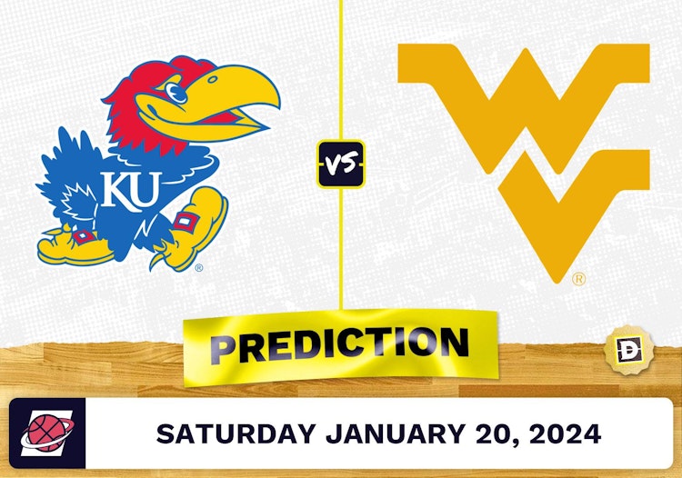 Kansas vs. West Virginia Prediction, Odds, College Basketball Picks [1/20/2024]