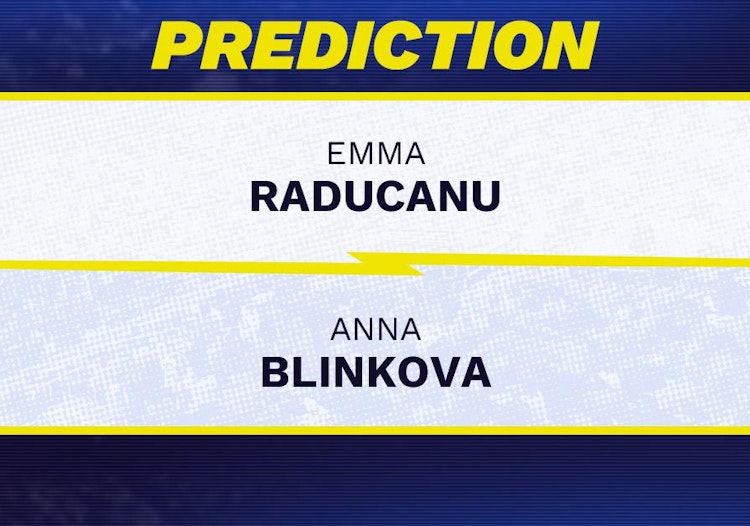 Emma Raducanu vs Anna Blinkova Tennis Prediction.