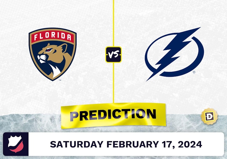 Florida Panthers vs. Tampa Bay Lightning Prediction, Odds, NHL Picks [2/17/2024]