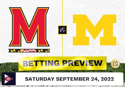 Maryland vs. Michigan CFB Prediction and Odds - Sep 24, 2022