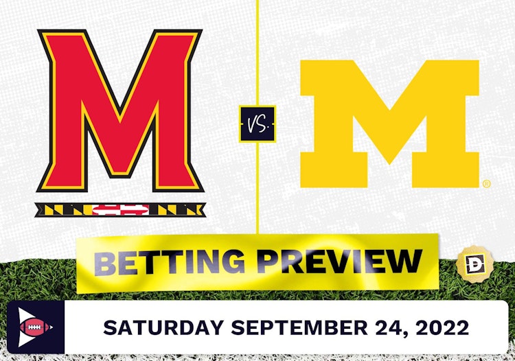 Maryland vs. Michigan CFB Prediction and Odds - Sep 24, 2022