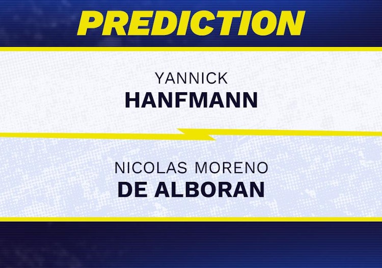 Yannick Hanfmann vs Nicolas Moreno de Alboran Tennis Prediction.