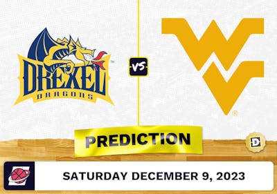 Drexel vs. West Virginia Basketball Prediction - December 9, 2023