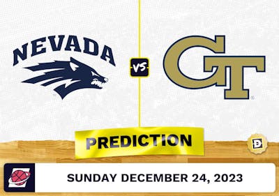 Nevada vs. Georgia Tech Prediction, Odds, College Basketball Picks  [12/24/2023]