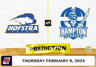 Hofstra vs. Hampton Prediction, Odds, College Basketball Picks [2/8/2024]
