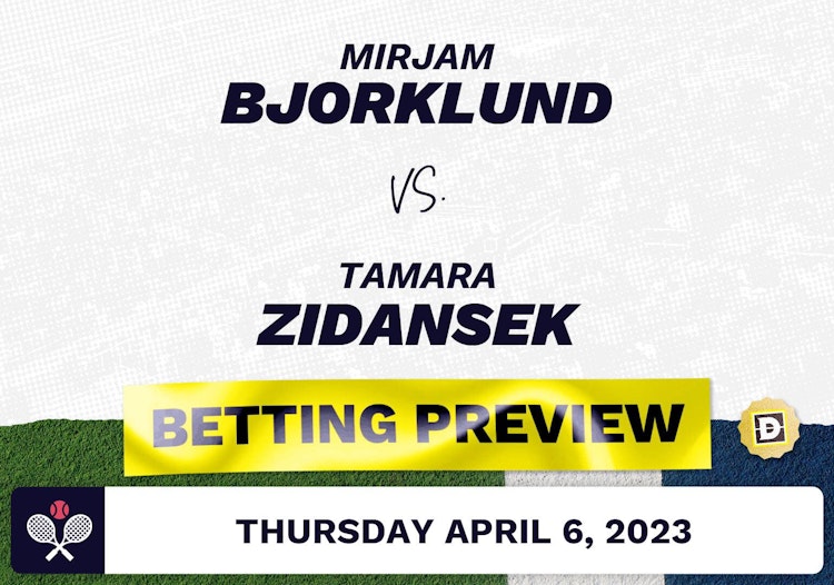 Mirjam Bjorklund vs. Tamara Zidansek Predictions - Apr 6, 2023