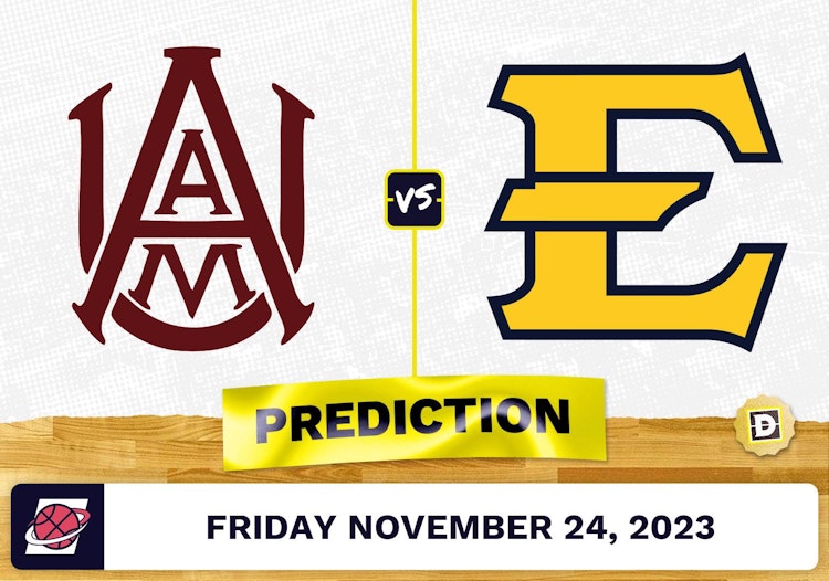 Alabama A&M vs. East Tennessee State Basketball Prediction - November 24, 2023