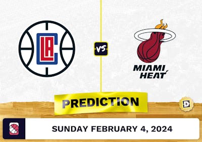 Los Angeles Clippers vs. Miami Heat Prediction, Odds, NBA Picks [2/4/2024]