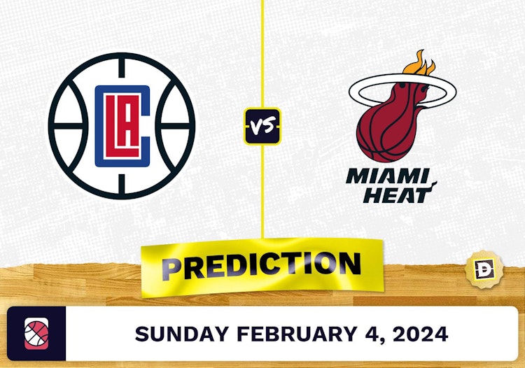 Los Angeles Clippers vs. Miami Heat Prediction, Odds, NBA Picks [2/4/2024]