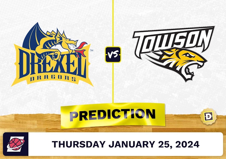 Drexel vs. Towson Prediction, Odds, College Basketball Picks [1/25/2024]