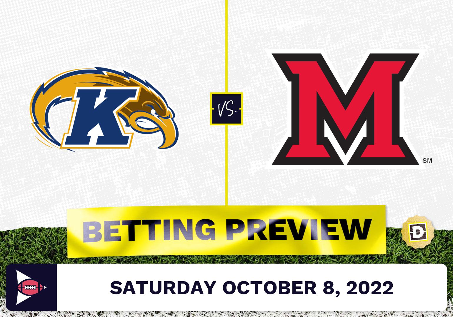 Kent State vs. Miami Ohio CFB Prediction and Odds - Oct 8, 2022