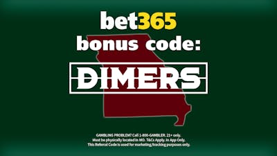 Extended Bet365 Bonus Code "DIMERS" unlocks $365 bonus in Missouri!