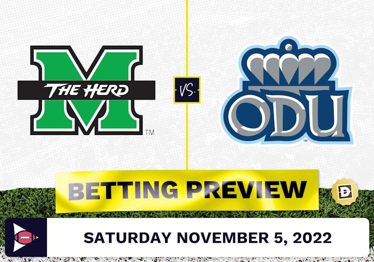 Marshall vs. Old Dominion CFB Prediction and Odds - Nov 5, 2022