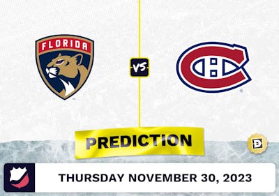 Florida Panthers vs. Montreal Canadiens Prediction and Odds - November 30, 2023