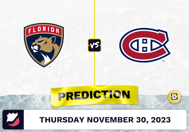 Florida Panthers vs. Montreal Canadiens Prediction and Odds - November 30, 2023