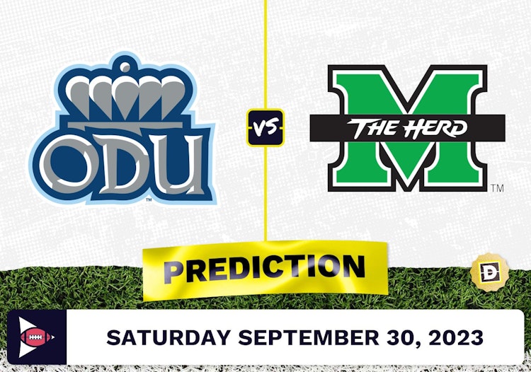 Old Dominion vs. Marshall CFB Prediction and Odds - September 30, 2023