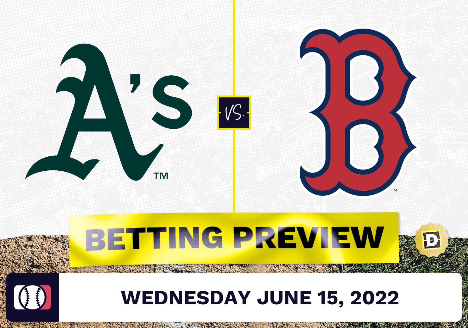 Athletics vs. Red Sox Prediction and Odds - Jun 15, 2022