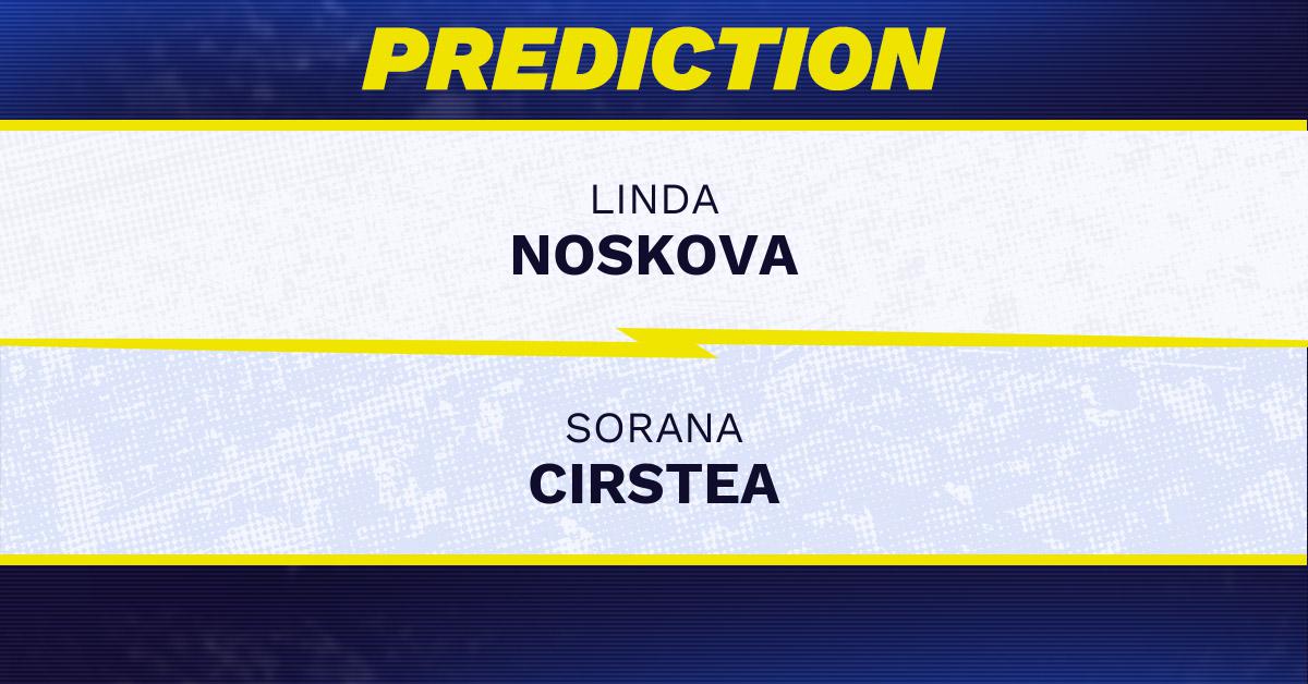 Linda Noskova vs Sorana Cirstea Tennis Prediction.