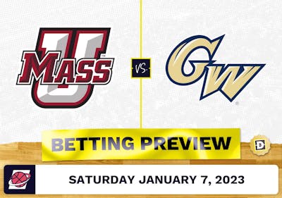 Massachusetts vs. George Washington CBB Prediction and Odds - Jan 7, 2023