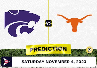 Kansas State vs. Texas CFB Prediction and Odds - November 4, 2023