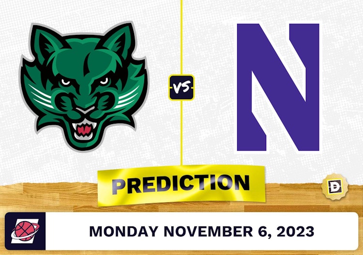 Binghamton vs. Northwestern Basketball Prediction - November 6, 2023