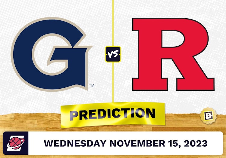 Georgetown vs. Rutgers Basketball Prediction - November 15, 2023