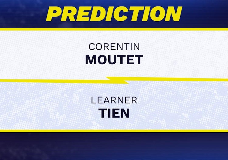 Corentin Moutet vs Learner Tien Tennis Prediction.