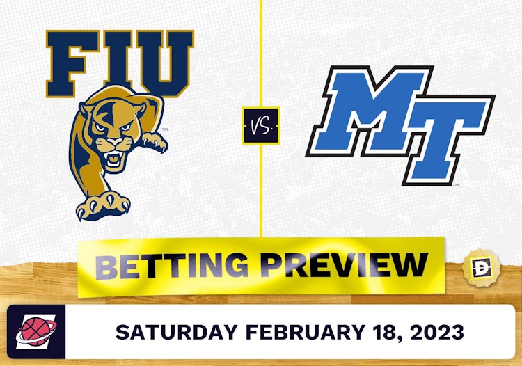 Florida International vs. Middle Tennessee CBB Prediction and Odds - Feb 18, 2023