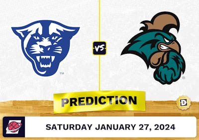 Georgia State vs. Coastal Carolina Prediction, Odds, College Basketball Picks [1/27/2024]