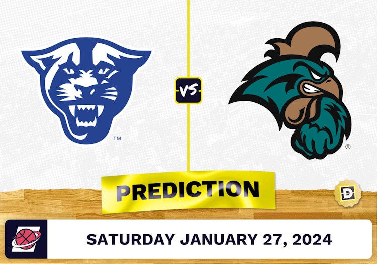 Georgia State vs. Coastal Carolina Prediction, Odds, College Basketball Picks [1/27/2024]