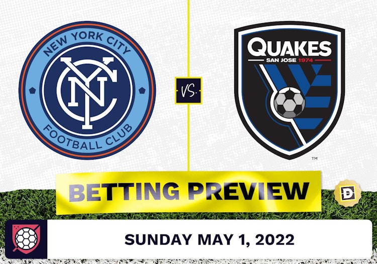 New York City vs. San Jose Earthquakes Prediction - May 1, 2022