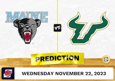 Maine vs. South Florida Basketball Prediction - November 22, 2023