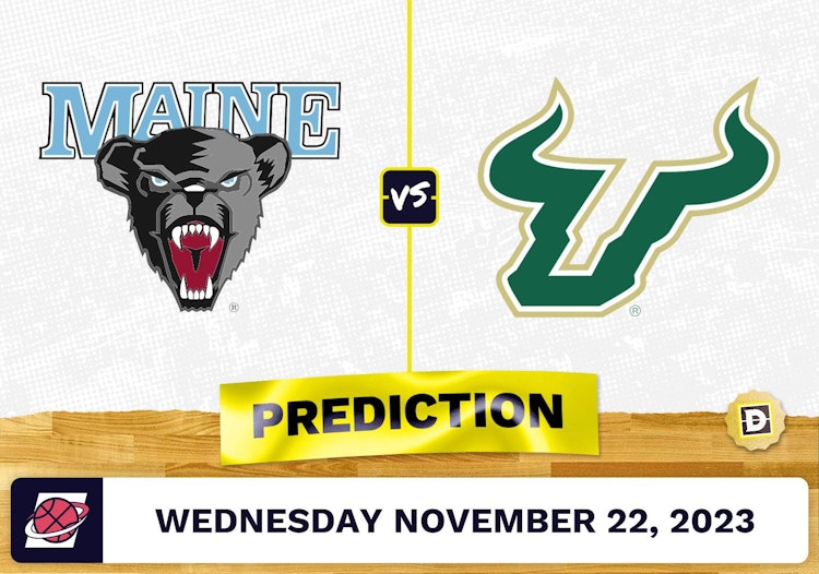 Maine vs. South Florida Basketball Prediction - November 22, 2023