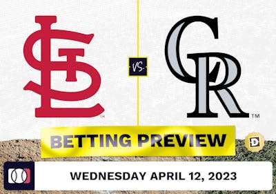 Cardinals vs. Rockies Prediction and Odds - Apr 12, 2023