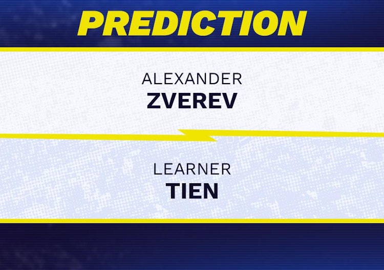 Alexander Zverev vs Learner Tien Tennis Prediction.