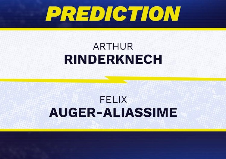 Arthur Rinderknech vs Felix Auger-Aliassime Tennis Prediction.