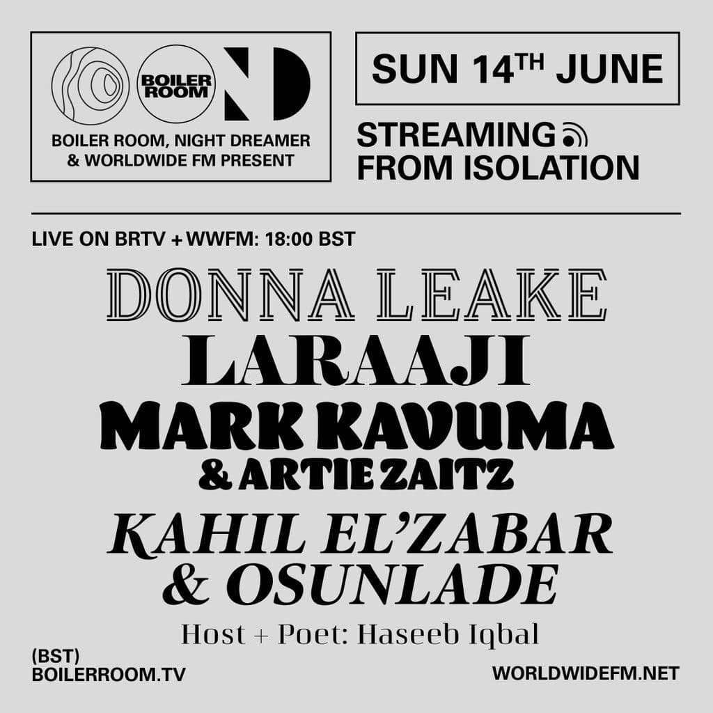 Streaming From Isolation: Mark Kavuma & Artie Zaitz // 14-06-20