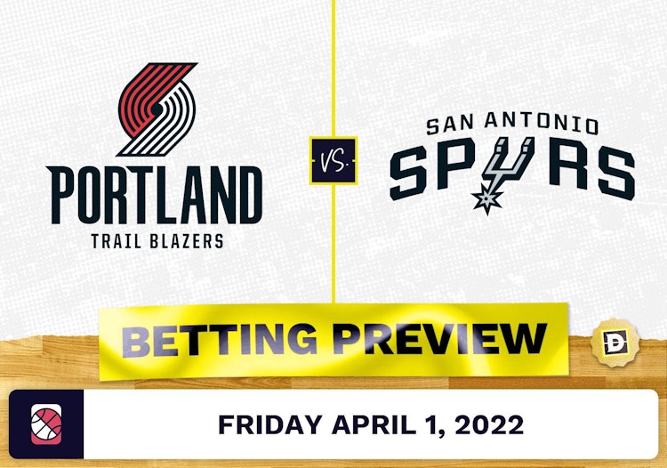 Trail Blazers vs. Spurs Prediction and Odds - Apr 1, 2022