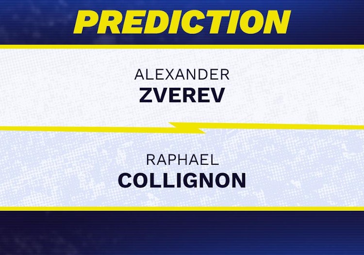 Alexander Zverev vs Raphael Collignon Tennis Prediction.