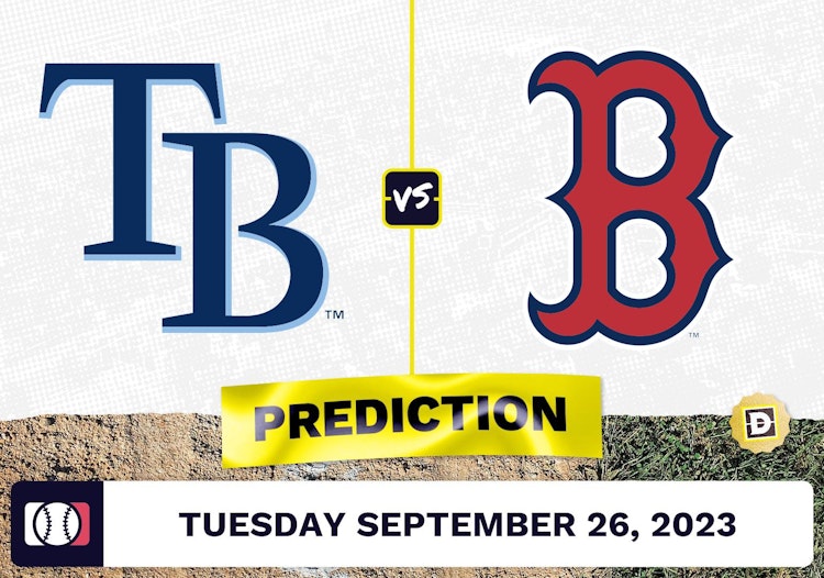 Rays vs. Red Sox Prediction for MLB Tuesday [9/26/2023]