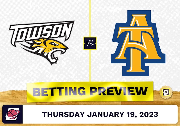 Towson vs. North Carolina A&T CBB Prediction and Odds - Jan 19, 2023