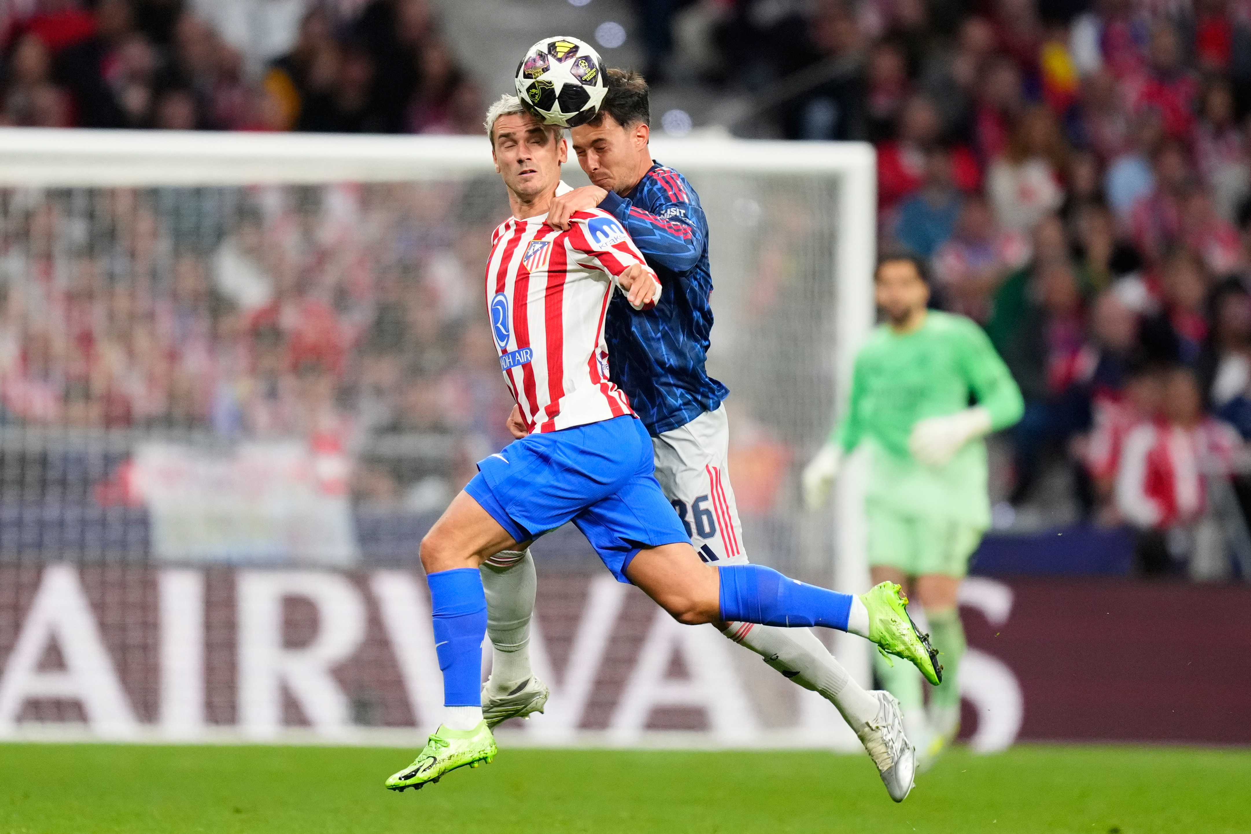 Arsenal vs. Atletico Madrid UEFA Champions League semi-final, May 2026.