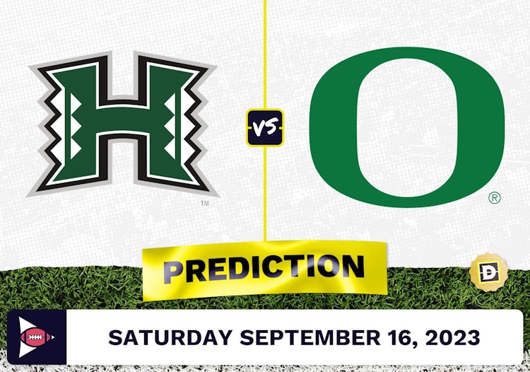 Hawaii vs. Oregon CFB Prediction and Odds - September 16, 2023