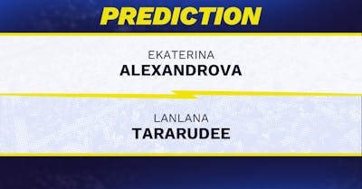 Ekaterina Alexandrova vs. Lanlana Tararudee prediction, odds, picks for Wimbledon 2026