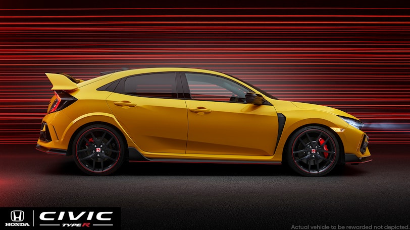 Get A Chance To Win A Limited Edition Honda Civic Type R