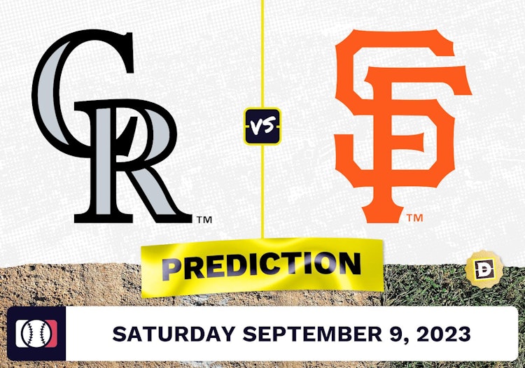 Rockies vs. Giants Prediction for MLB Saturday [9/9/2023]